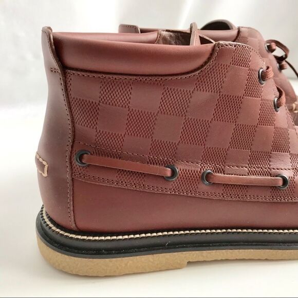 Louis Vuitton Damier High Top Ankle Boot  6.5(7US) - Picture 3 of 15